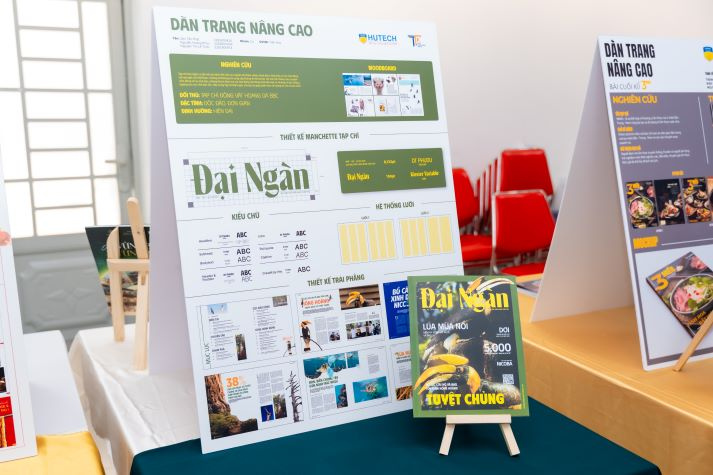 Triển lãm Ấn phẩm Tạp chí của sinh viên ngành Thiết kế đồ họa: Giao thoa sáng tạo và ứng dụng 138