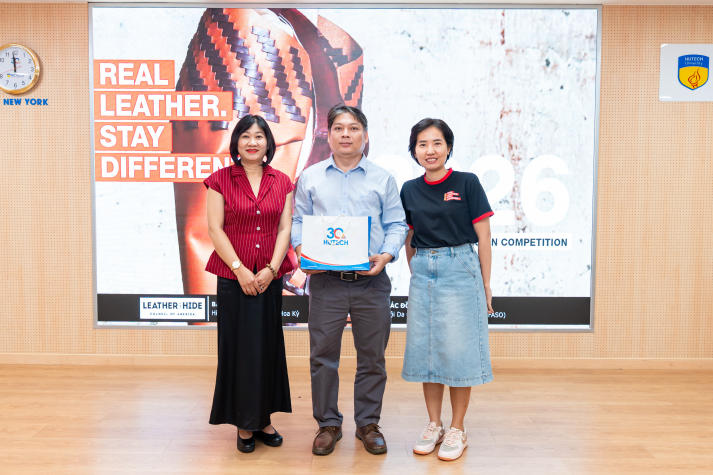 Sinh viên Kiến trúc - Mỹ thuật trải nghiệm thiết kế sản phẩm từ da tại workshop chuyên đề 12