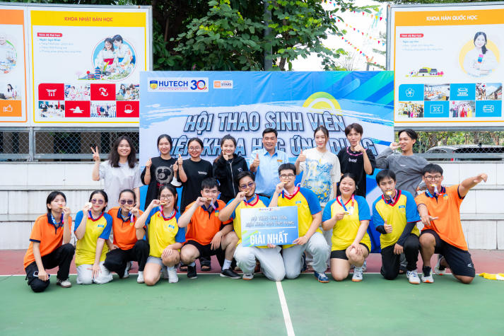 Hành trình tìm kiếm những chiến binh xuất sắc cho HUTECH Games 2026 của Viện Khoa học Ứng dụng 167