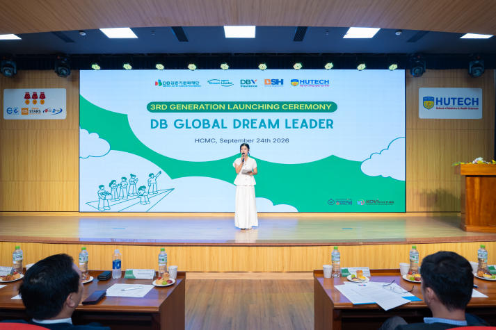 DB Dream Leader mùa 3 trao 25 suất học bổng cho sinh viên HUTECH 10