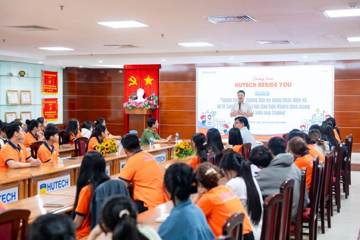 HUTECH Beside You: Trang bị kỹ năng nhận diện và xử lý các tình huống lừa đảo trên không gian mạng cho sinh viên 24