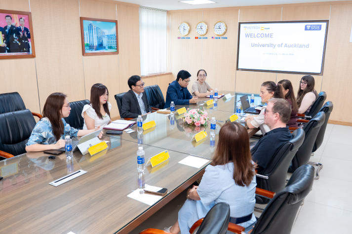 Mở rộng chương trình chuyển tiếp quốc tế giữa HUTECH và University of Auckland (New Zealand) 44