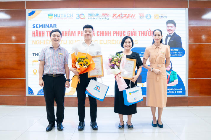 Khám phá hành trình chinh phục giải thưởng nghiên cứu khoa học Euréka cùng sinh viên VJIT 16