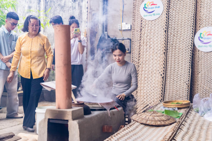 HUTECH Startup Tour 2025: Sinh viên HUTECH trải nghiệm thực tế khởi nghiệp tại Bến Tre 95