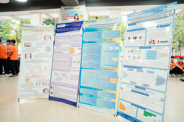 Khi ý tưởng chạm thực tiễn: Sinh viên Khoa Tài chính - Thương mại tỏa sáng tại Trưng bày poster Dự án doanh nghiệp 59