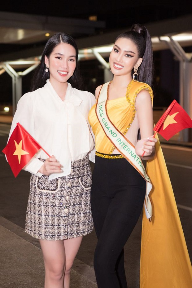 Á hậu Ngọc Thảo mặc đồ bảo hộ lên đường sang Thái Lan 'chinh chiến' 25