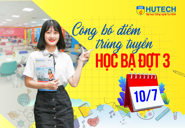 HUTECH công bố điểm trúng tuyển học bạ đợt 3 11