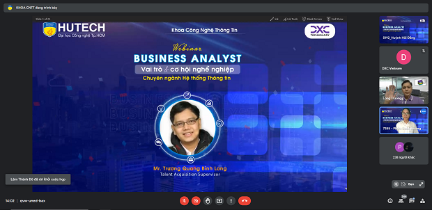 Sinh viên IT khám phá cơ hội nghề nghiệp của chuyên ngành Hệ thống thông tin tại hội thảo Business Analyst 31