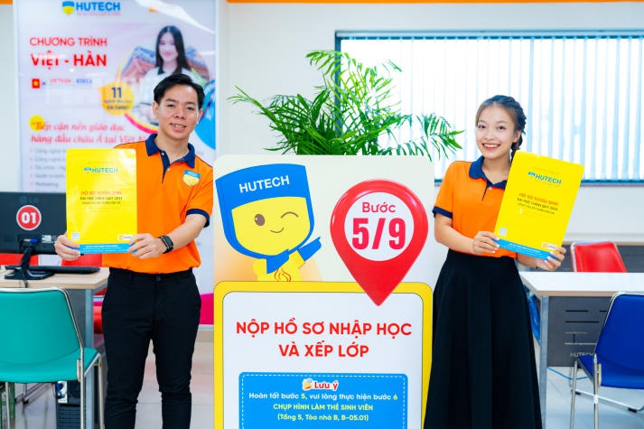 HUTECH sẵn sàng đón thí sinh trúng tuyển đến nhập học 63