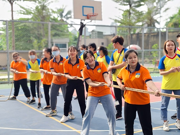 Sinh viên Viện Đào tạo Quốc tế và Khoa Nhật Bản học chính thức tranh tài tại Hội thao Sinh viên 2020-2021 37