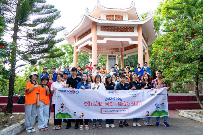 Viện Công nghệ Việt - Nhật HUTECH lan tỏa yêu thương tại tỉnh Long An 15