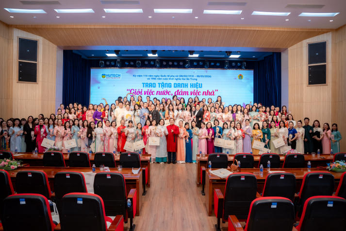 [HUTECH 31 năm] Viết tiếp hành trình đẹp bằng yêu thương và bản lĩnh 118