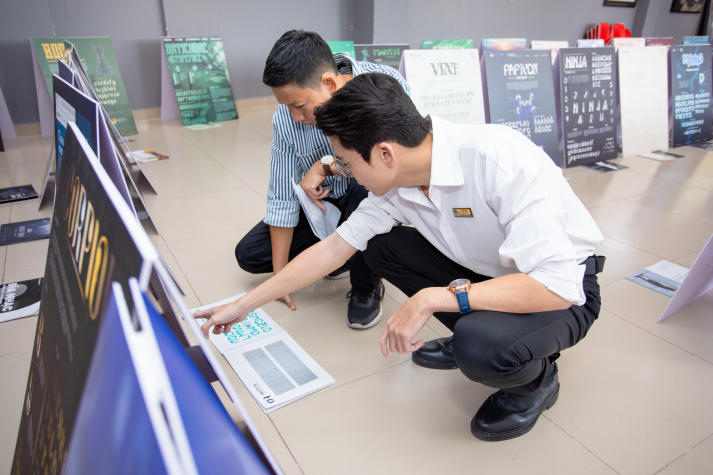 Chiêm ngưỡng những thiết kế “Nghệ thuật chữ” đặc sắc của sinh viên Thiết kế đồ họa HUTECH 39