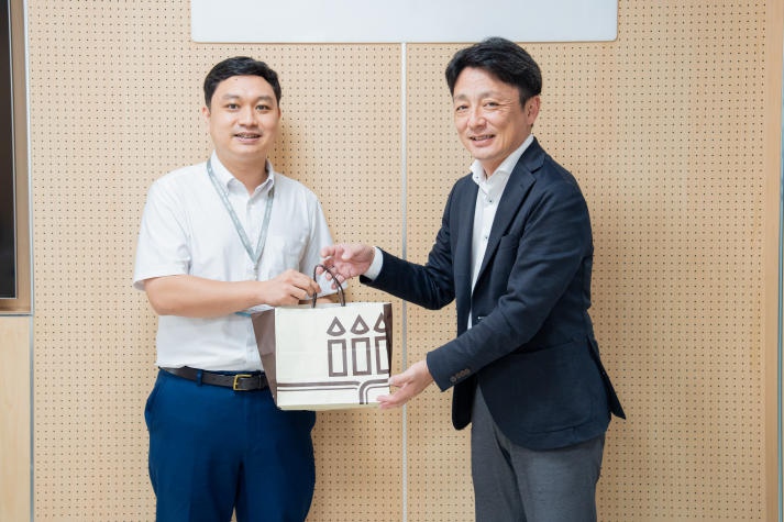 VJIT discusses cooperation with Gunma Bank and Toa Kogyo Company 47