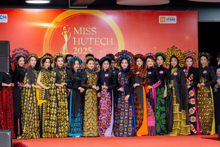 Phần thi Trang phục dân tộc Miss HUTECH 2025: “Bữa tiệc” văn hóa mãn nhãn sẽ diễn ra vào 15/3 tới 11