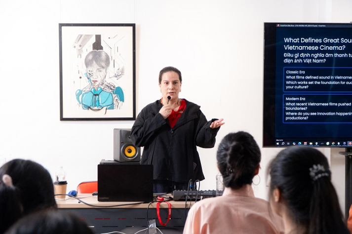 Sinh viên Truyền thông - Điện ảnh bắt nhịp công nghệ sáng tạo mới cùng dàn chuyên gia quốc tế tại FFCW 2025 68