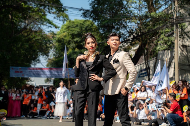 Top 20 Miss HUTECH 2023 tự tin thể hiện cá tính trong phần thi Trang phục thời trang 103