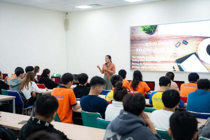 Thủ lĩnh sinh viên Khoa Công nghệ thông tin trang bị kỹ năng tổ chức sự kiện 22