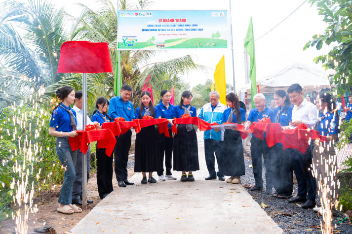 [Video] Khánh thành nhiều công trình ý nghĩa tại mặt trận Mùa hè xanh Đồng Tháp 2025 75