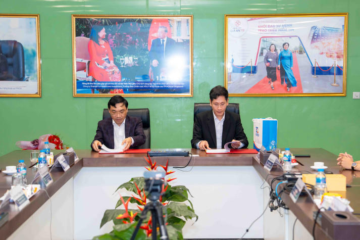 [Video] Khoa Điều dưỡng - Xét nghiệm HUTECH ký kết hợp tác cùng Bệnh viện Gia An 115, tăng cường trải nghiệm thực tiễn cho sinh viên 23