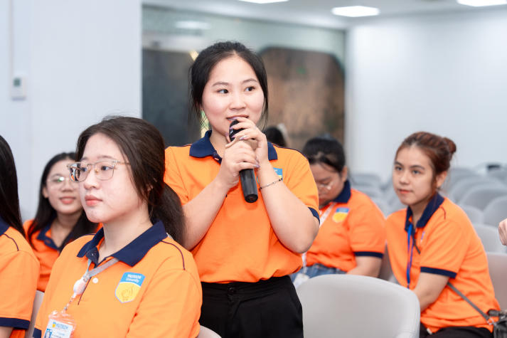 Sinh viên Khoa Khoa học Xã hội và Quan hệ Công chúng khám phá dòng chảy công nghệ tại CT Innovation Hub 4.0 55