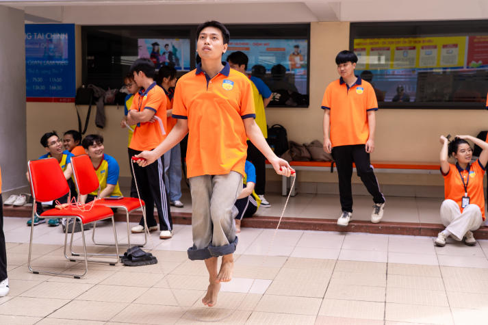 Sôi nổi Ngày hội Thanh niên khỏe Khoa Tài chính - Thương mại: Khỏe cùng 5 tốt 70