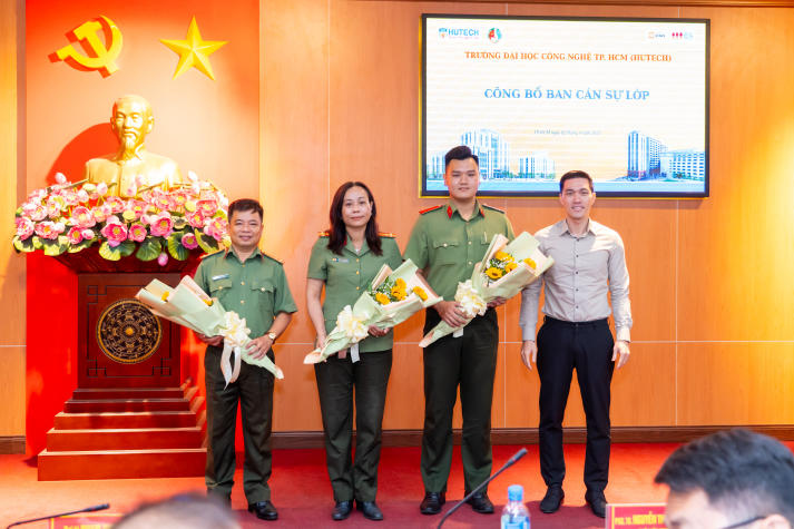 Khai giảng Chương trình đào tạo từ xa - Hợp tác bền chặt giữa HUTECH và Đại học An ninh nhân dân 40