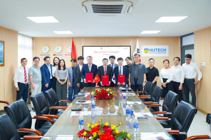 HUTECH ký kết MOU với Đại học Daegu Catholic và Hiệp hội Xúc tiến Công nghiệp Công nghệ thông tin tỉnh GyeongBuk (Hàn Quốc) 69
