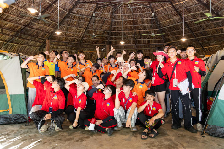 [Ảnh] Sinh viên Viện Văn hóa - Nghệ thuật - Thể thao khuấy động sức trẻ tại Hội trại kết nối CAS’s Camp 2026 120