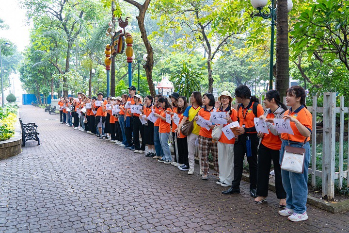 Sinh viên Khoa Nhật Bản học HUTECH hóa thân thành hướng dẫn viên đưa học sinh Nhật Bản khám phá Việt Nam 13