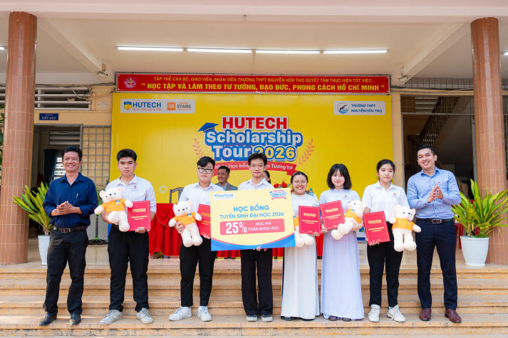 [Ảnh] HUTECH Scholarship Tour 2026 “phủ sóng” học bổng xuyên Việt,  tiếp sức sĩ tử chạm tương lai 64