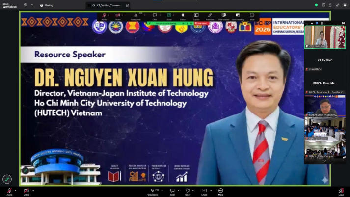 HUTECH góp tiếng nói học thuật tại Hội nghị quốc tế về đổi mới giáo dục thế kỷ XXI IEC-IRP 23