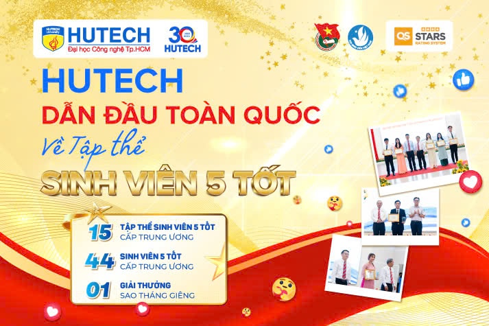 HUTECH gặt “quả ngọt” từ phong trào Sinh viên 5 tốt 11