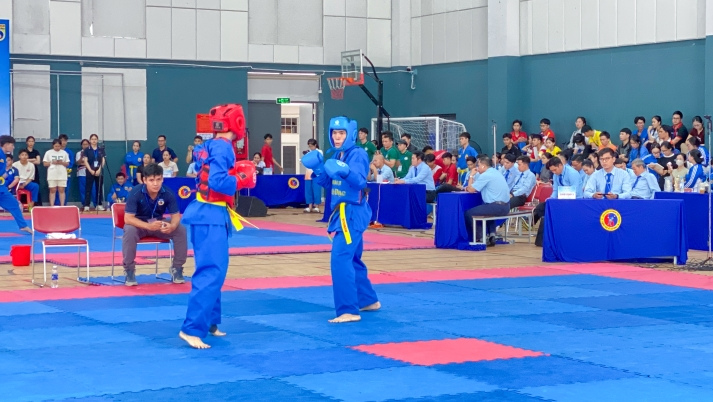 Đội tuyển Vovinam HUTECH gặt hái 09 tấm huy chương tại Giải Vô địch Vovinam Sinh viên TP.HCM mở rộng lần 2 34
