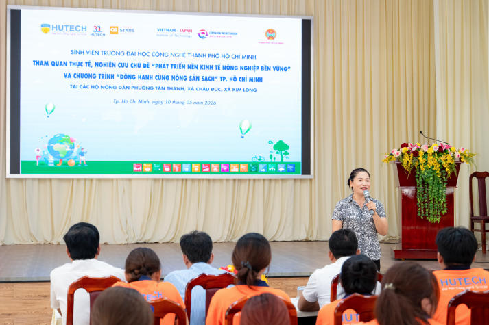 [Ảnh] Sinh viên HUTECH khảo sát mô hình nông nghiệp bền vững tại Bà Rịa - Vũng Tàu (TP.HCM) 32