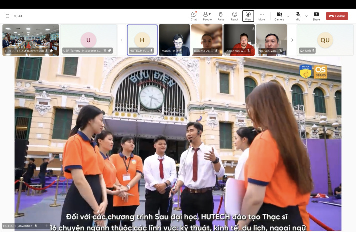 HUTECH tổ chức khai mạc chương trình đánh giá ngoài kiểm định chất lượng 4 chương trình đào tạo trình độ đại học theo tiêu chuẩn FIBAA 47