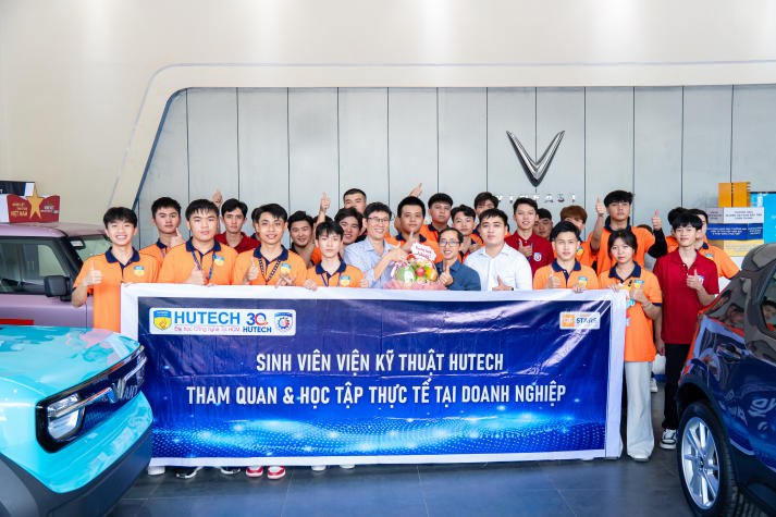 Tham quan thực tế VinFast, sinh viên Viện Kỹ thuật bước gần hơn đến công nghệ giao thông xanh 76