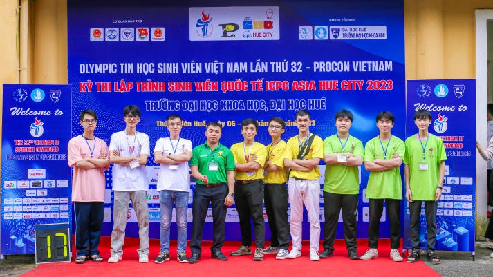 Sinh viên Công nghệ thông tin HUTECH “bội thu” giải thưởng tại đấu trường Olympic Tin học Sinh viên Việt Nam 10