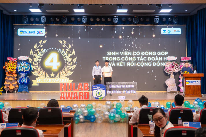 Sinh viên tiêu biểu được vinh danh tại NULAB AWARD 2025 52