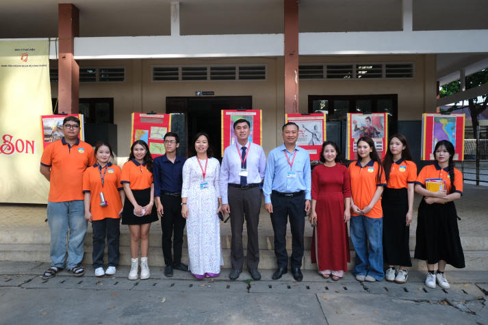 Kết thúc Triển lãm “Sử Việt - Nét hùng ca vàng son”: Dấu mốc trưởng thành của sinh viên ngành Quan hệ công chúng 87
