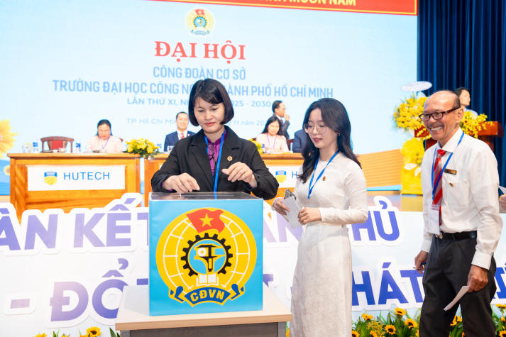 Đại hội Công đoàn HUTECH khóa XI, nhiệm kỳ 2025-2030: Khát vọng đổi mới, hướng đến tổ chức vững mạnh 270