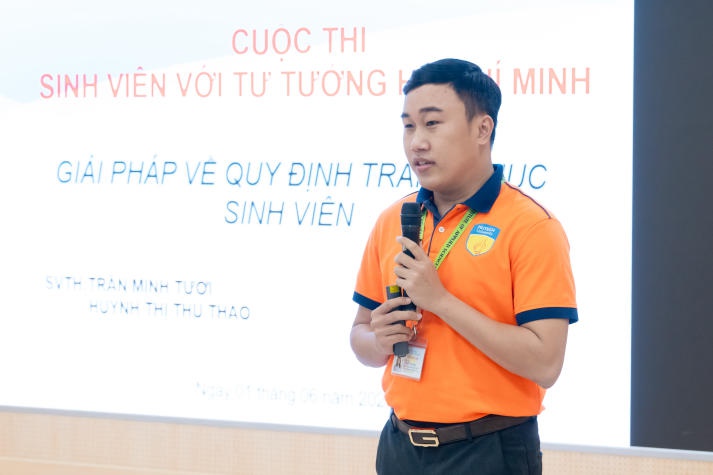 Sôi nổi Chung kết Cuộc thi “Sinh viên với tư tưởng Hồ Chí Minh” của Viện Khoa học Ứng dụng HUTECH 71