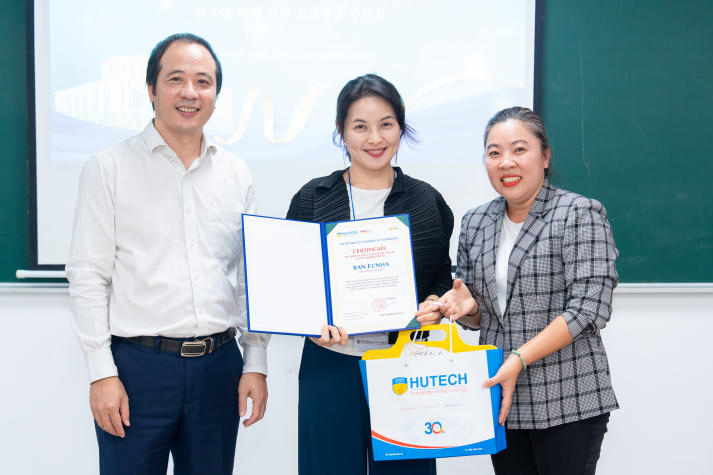 HUTECH and Korea Cyber University conclude educational exchange program 136