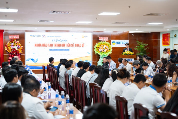 HUTECH khai giảng Khóa đào tạo Sau Đại học đợt 2 năm 2024: Khởi đầu hành trình tri thức mới 17