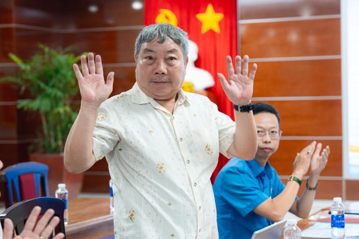 Khối thi đua 12 Liên đoàn Lao động TP.HCM nâng cao kỹ năng tổ chức hoạt động công đoàn năm học 2024-2025 tại HUTECH 23