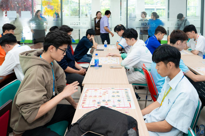 [HUTECH Games 2026]: Bùng nổ trí tuệ và tốc độ tại ngày thi đấu Cờ vua, Cờ tướng và Cầu lông 67