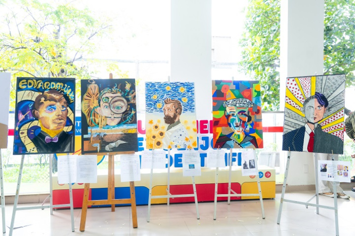 Kết nối kỹ thuật - thẩm mỹ - ứng dụng trong triển lãm của sinh viên ngành Thiết kế nội thất 47