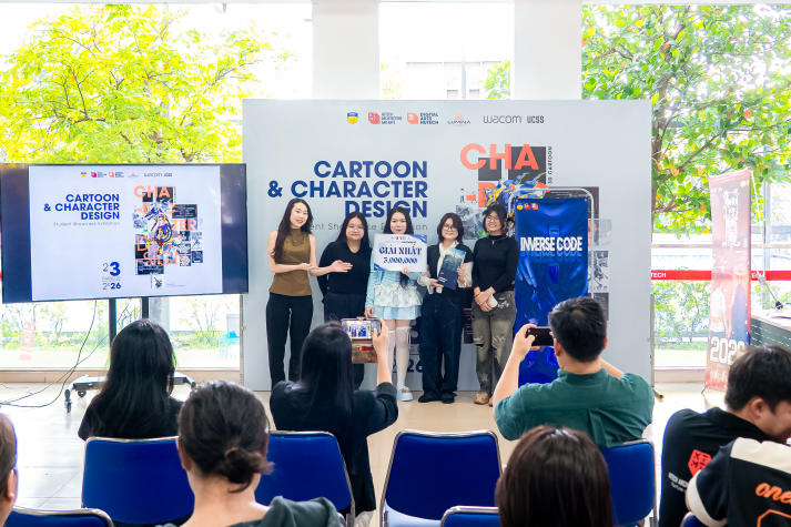 [Ảnh] Sinh viên Nghệ thuật số “vẽ” cá tính bằng ngôn ngữ sáng tạo 105