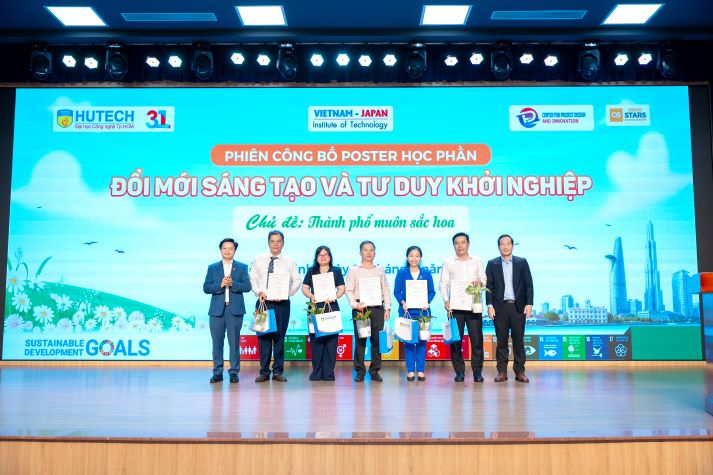 Sinh viên HUTECH “ươm” ý tưởng xanh từ những bài toán của thành phố 23