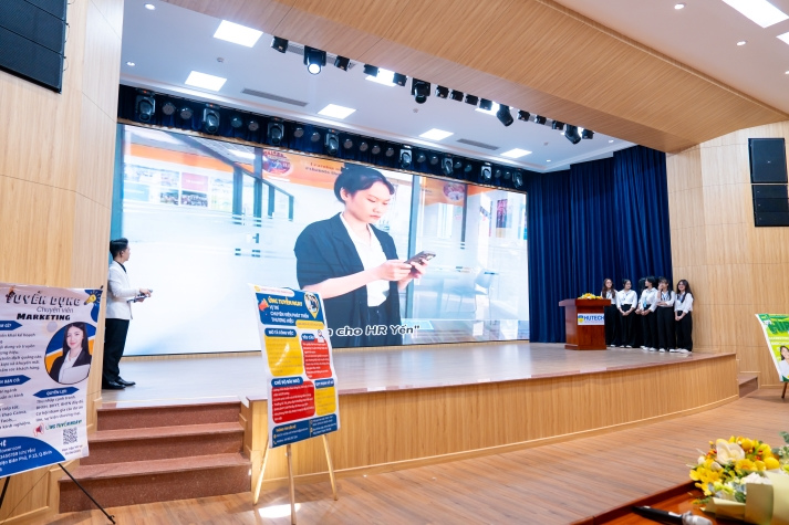 Chung kết “Thực chiến nghề nhân sự” 2025: Sân chơi thực học - thực làm cho sinh viên HUTECH 83